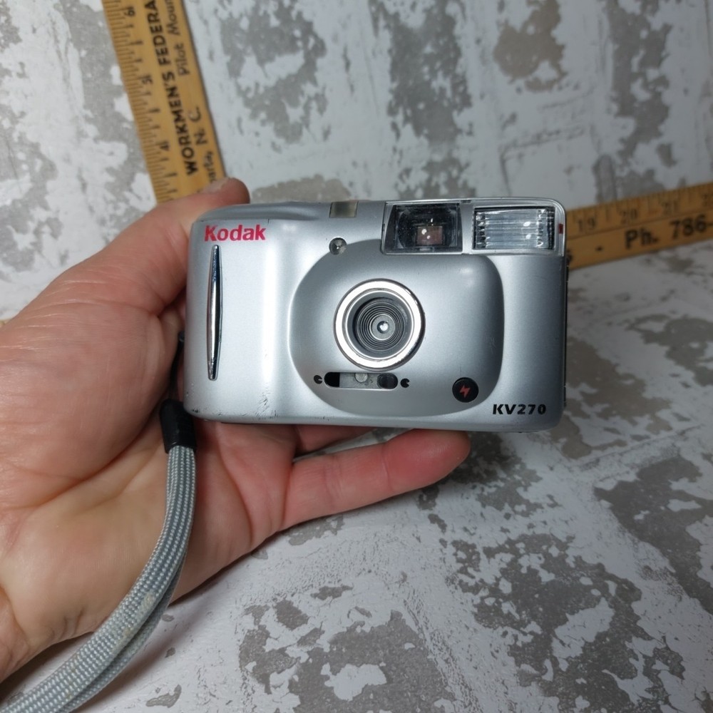 Kodak KV270 35mm Camera Silver Tested
