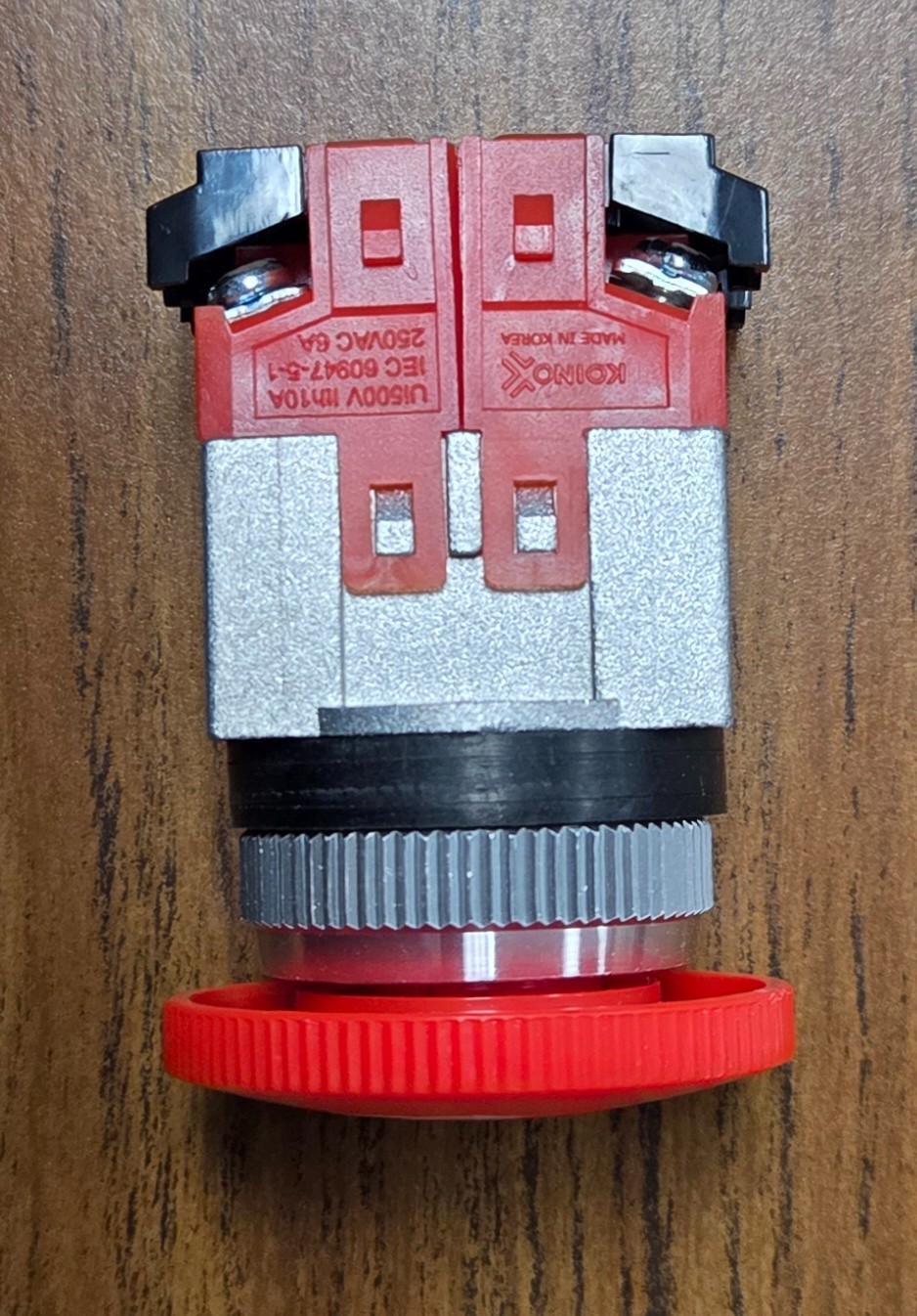 New - E-Stop / EStop Button Assembly as Compared Doosan Daewoo PN# 301412-00475