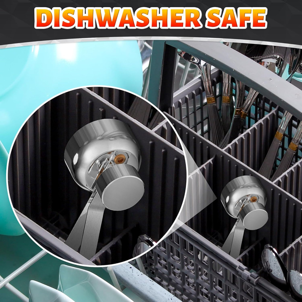 Egg Cracker Tool for Raw Eggs — Egg Shell Opener for Soft-Boiled Shell Tops, Sta