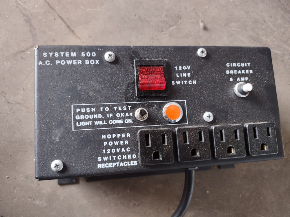 standard changer model 500 arcade power supply pcb part #1