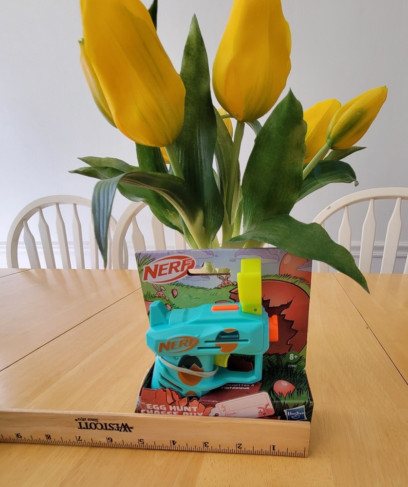 2023 Easter Themed Nerf Egg Hunt Pull To Prime Blaster