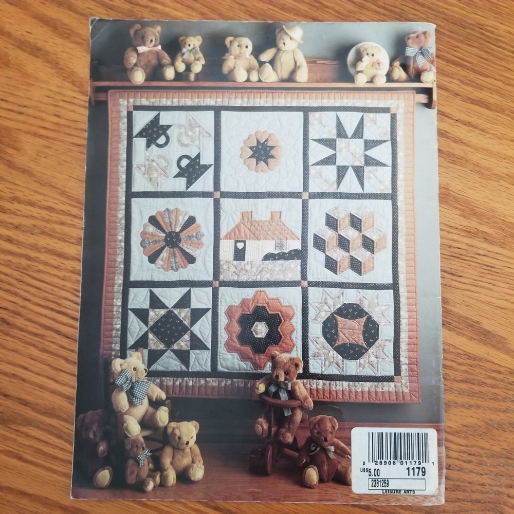 Quilting Booklets x3 Teach Yourself to Quilt Basic & Beginners Patchwork