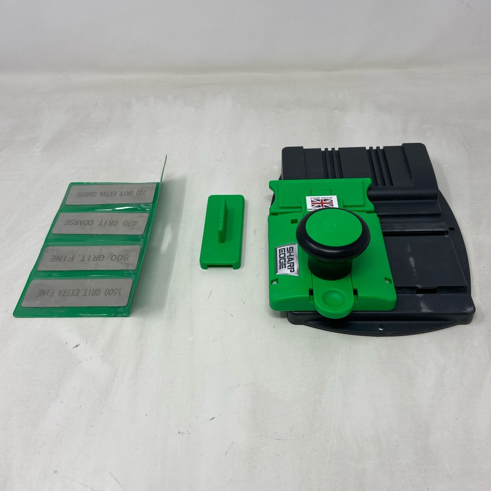 G Sharp Tools Sharp Edge Chisel Sharpener Kit Black/Green 3-85mm
