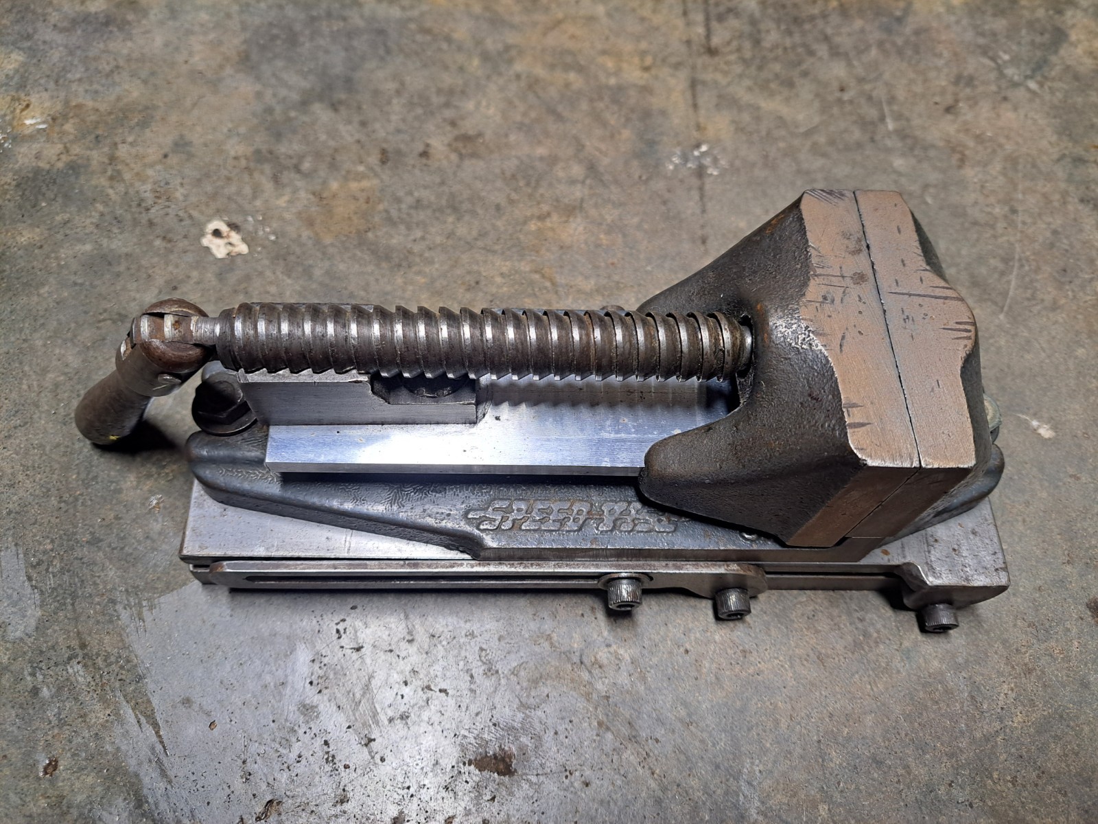 Cardinal Machine Co. Speed Vise Greene 3B EXCELLENT CONDITION