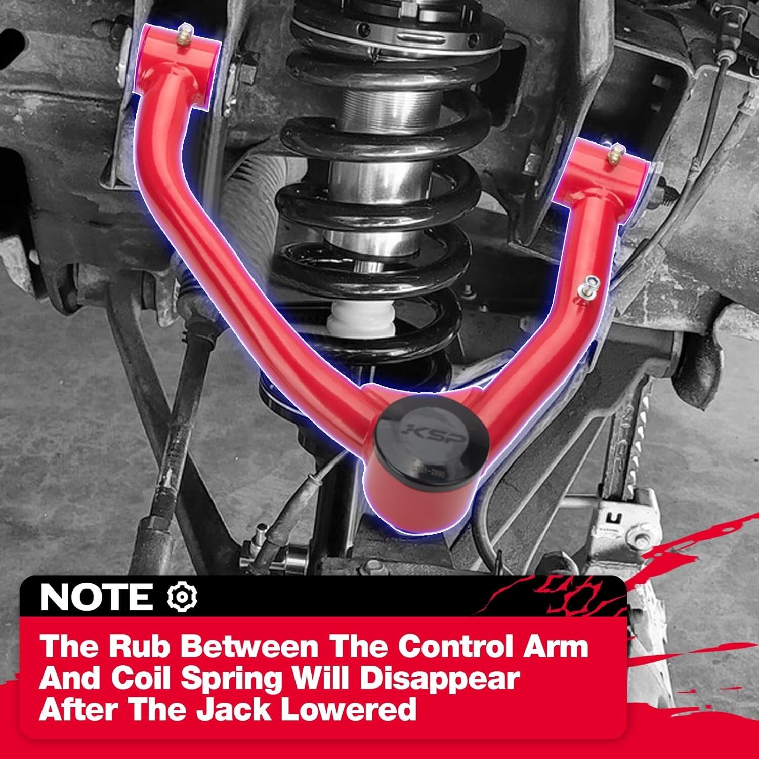 Front Upper Control Arms For 4-6 inch Lift Chevy Silverado GMC Sierra 1500 07-18