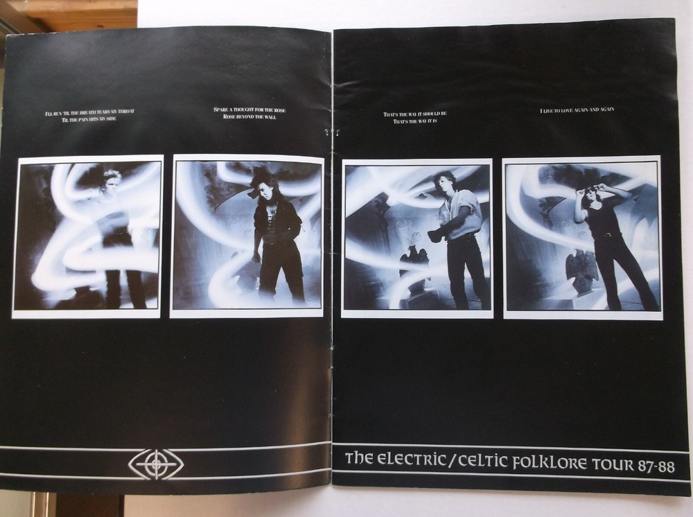 THE ALARM The Electric/Celtic Folklore Tour 87-88 Tour Program