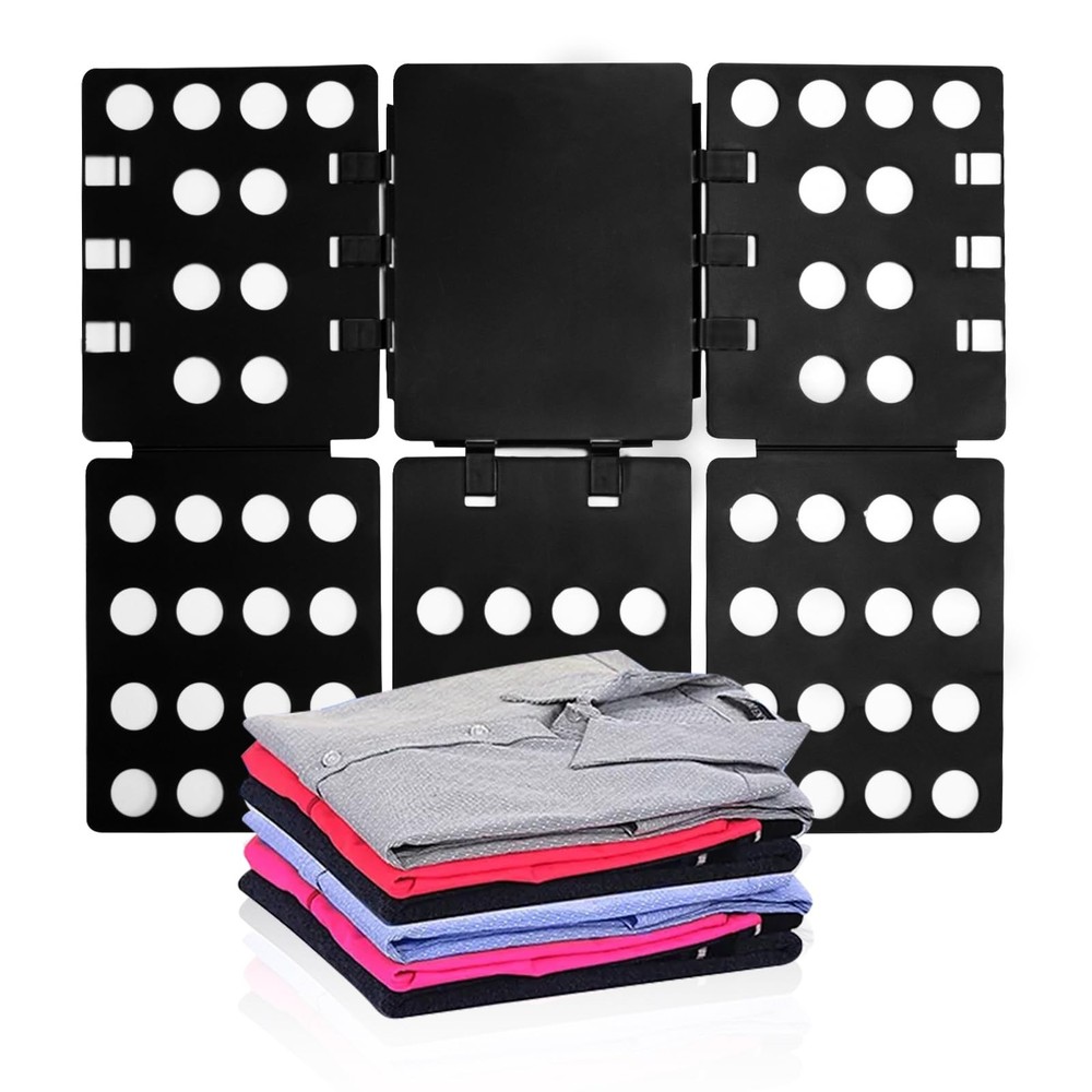 T Shirt Folding Board Clothes Folder, Laundry Organizer Tool Easy Fold
