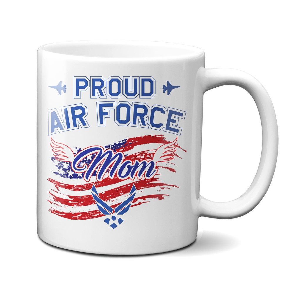 Proud Air Force Mom 11oz Mug