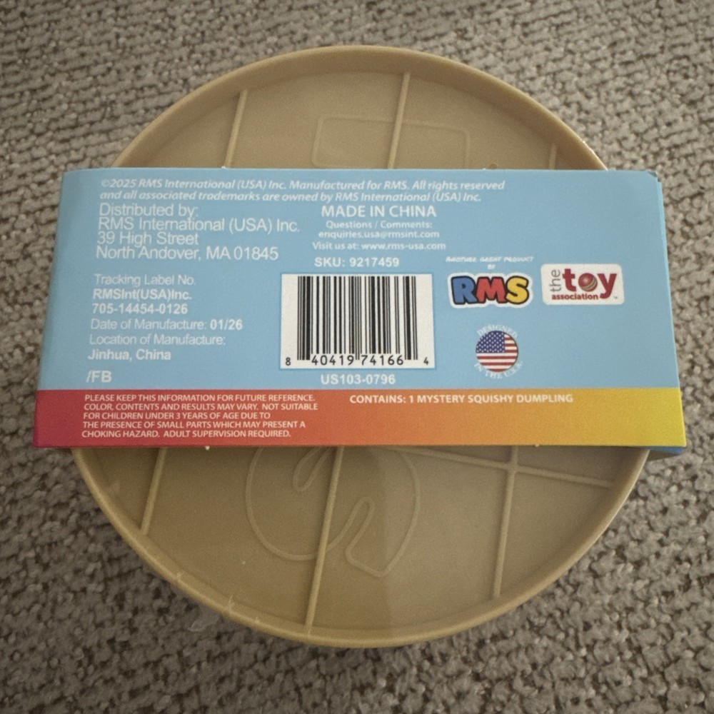 Squishy Bun Rainbow Mystery Dumpling Five Below New Sealed