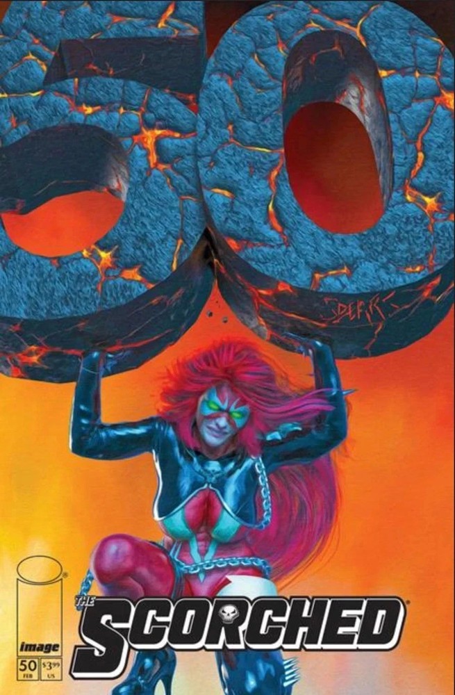 Scorched #50 Mark Spears 1:50 Variant Todd McFarlane