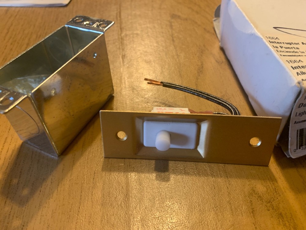 Cooper Door operated canopy switch