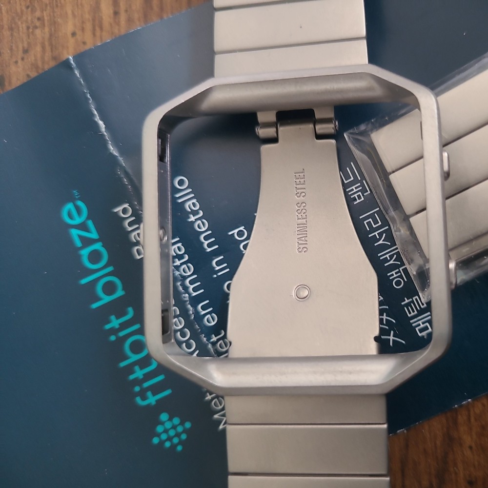 Fitbit Blaze Metal Accessory Band - Silver