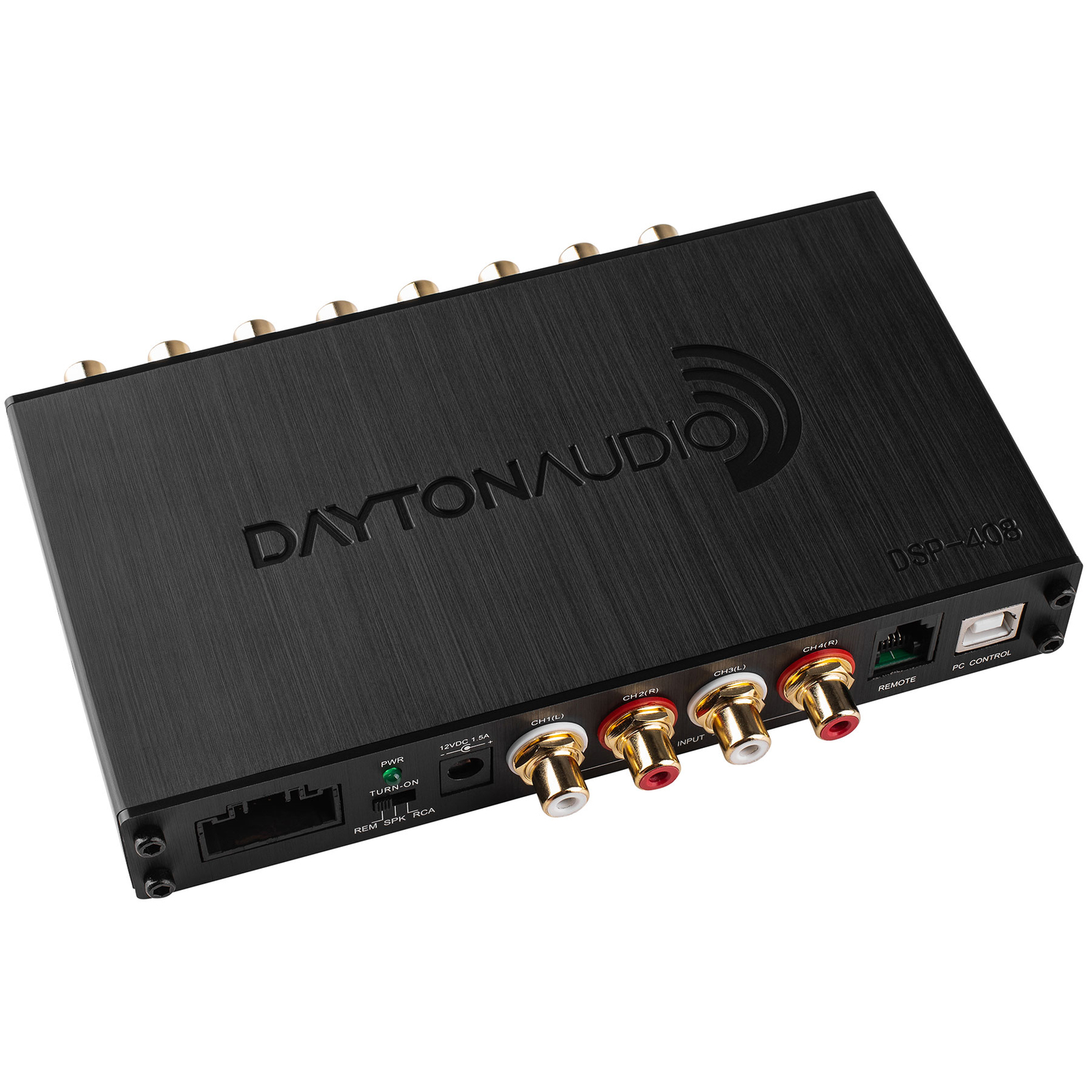 Dayton Audio DSP-408 4x8 DSP Digital Signal Processor for Home and Car Audio