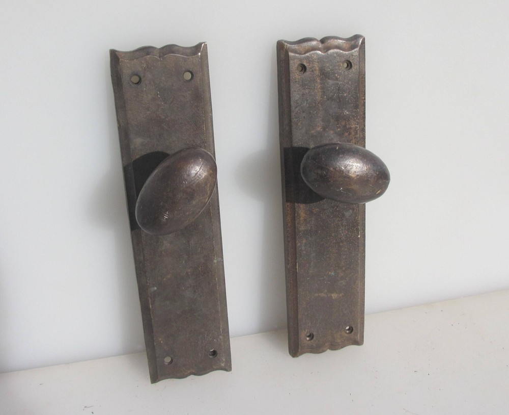 Brass Door Knobs Handles Pulls Old Plates Antique STYLE
