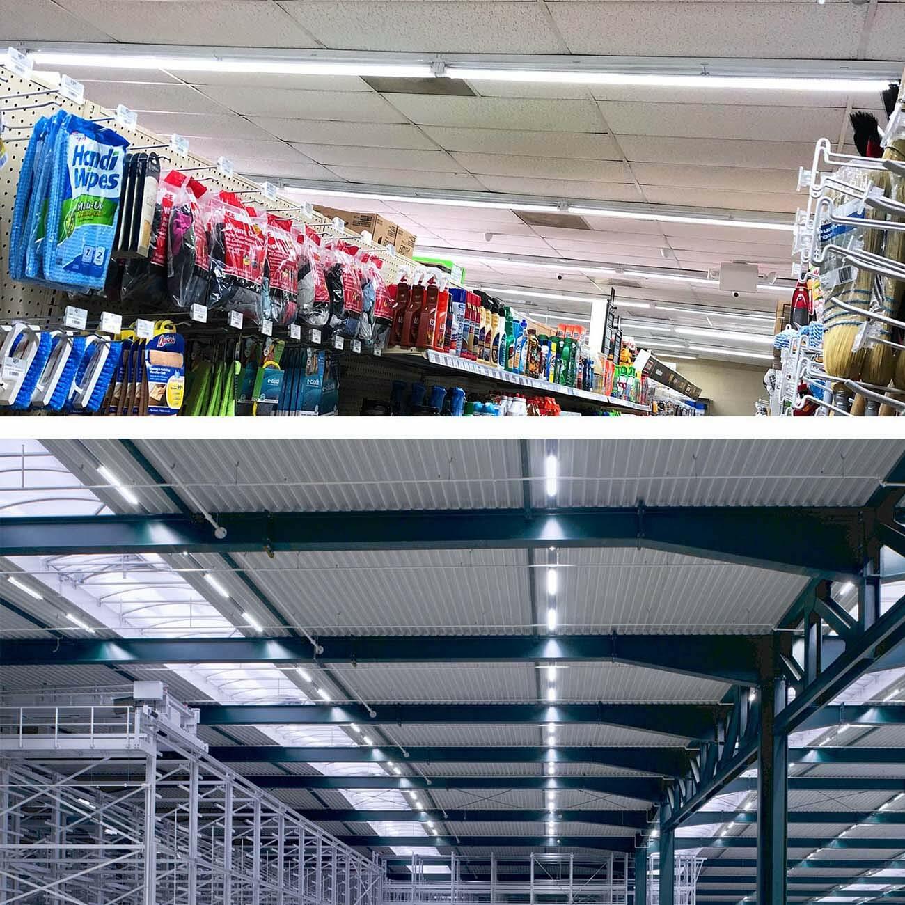 2FT 4FT LED Tube Lights Bulbs T8 G13 9W 22W 28W 60W LED Shop Light Bi Pin Garage