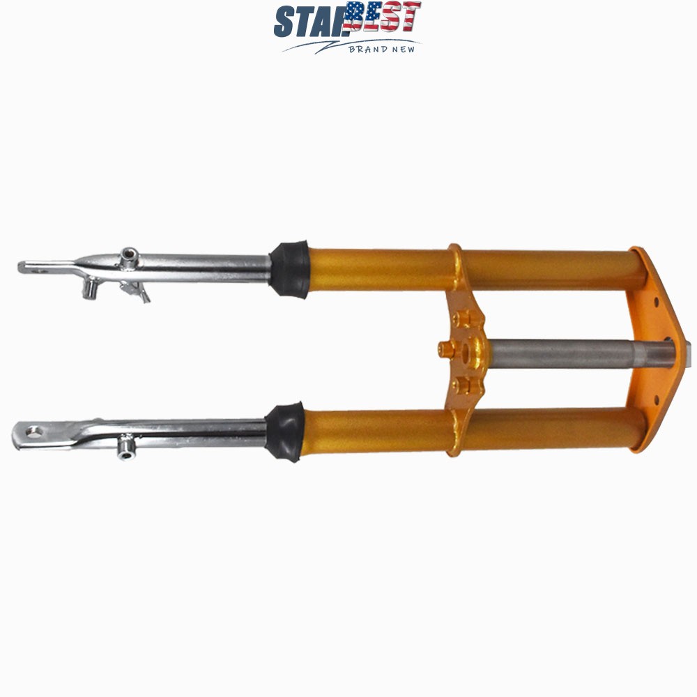 Stock Front Forks Suspension For Honda CRF XR 50 CRF50 XR50 Z50 Drum Brake Gold