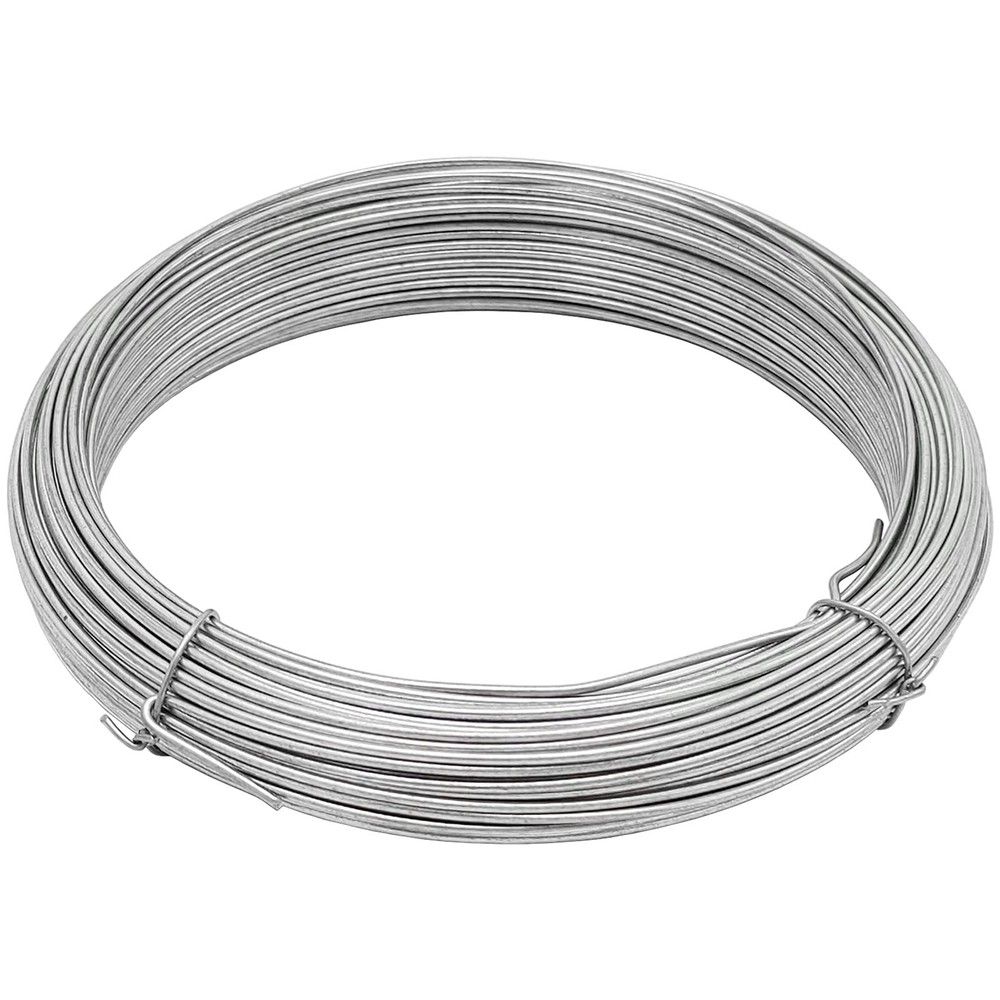 19 Gauge Galvanized Solid Wire,98ft Hobby Wire,Multi-Purpose...