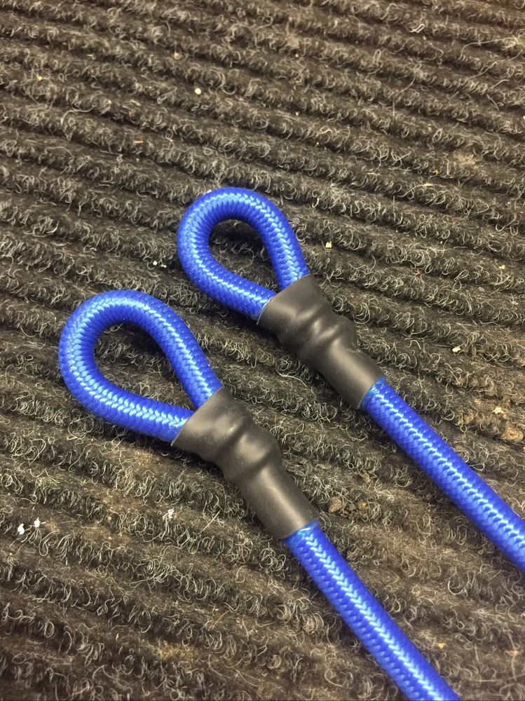 boat rod straps Medium blue