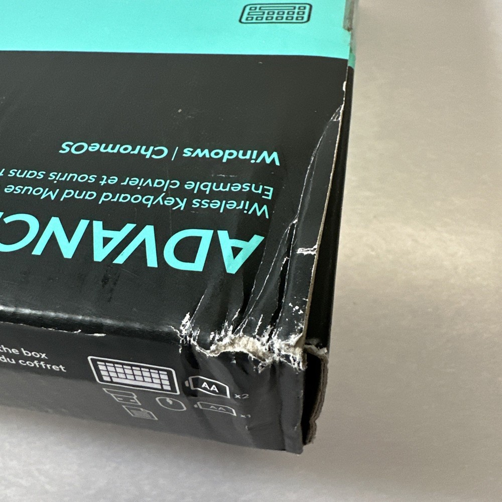 Logitech MK540 Combo Advanced Wireless Keyboard & Mouse Combo USB Receiver Black