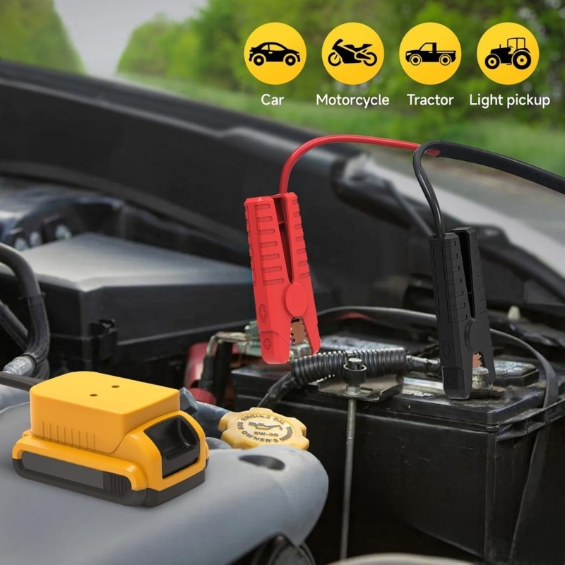 High Efficiency Battery Jump Cables Jump Starter Cables for Fast Engine Start