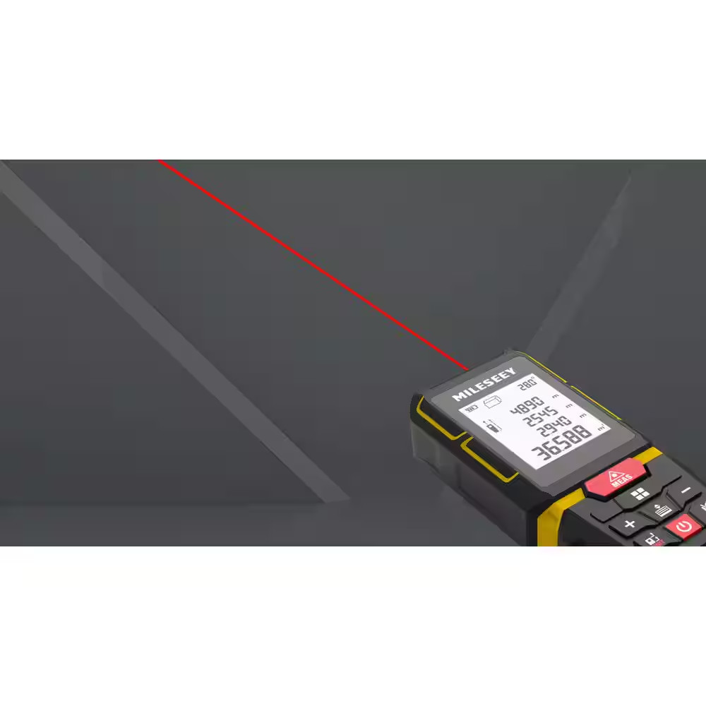 G7 330 Ft. Laser Distance Measuring Tool, Diagonal Measuring Extension, Angle, 2