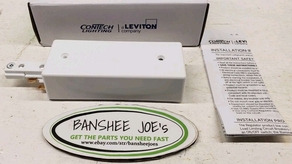 Contech Single Circuit Thin End Feed White Current Limiting Devise...