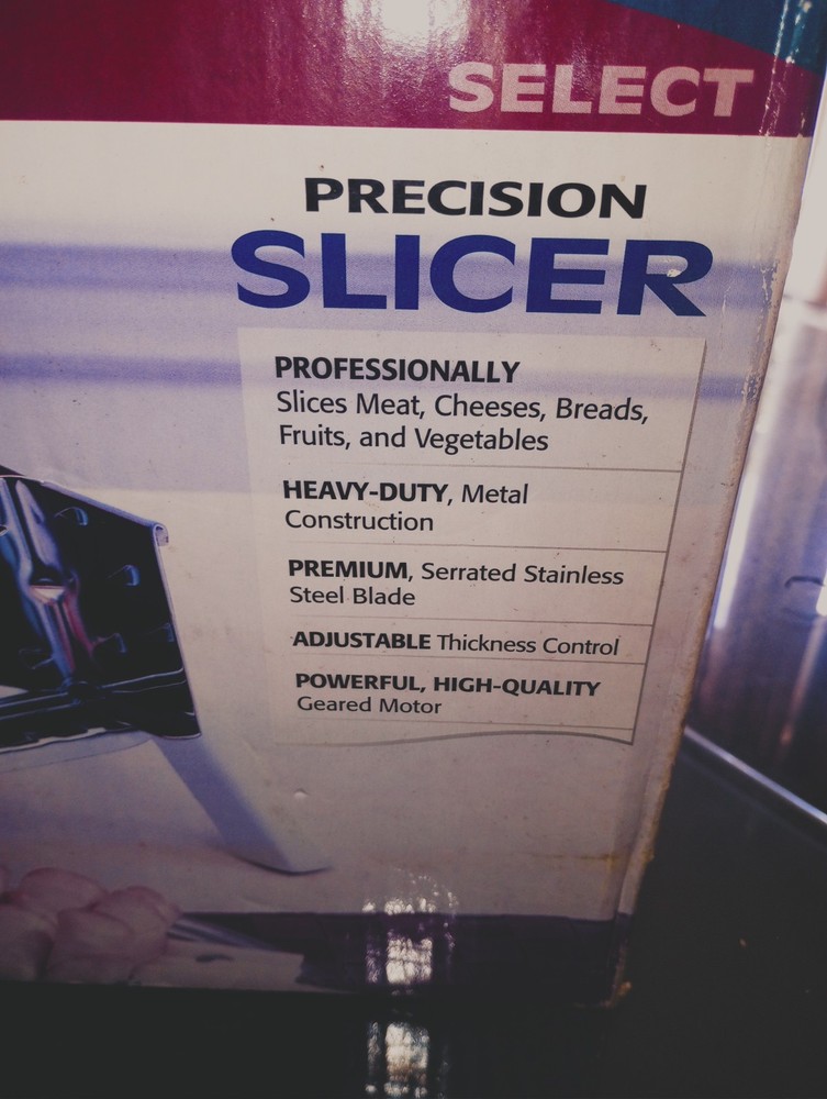 Rival Precision Meat And Cheese Sclicer