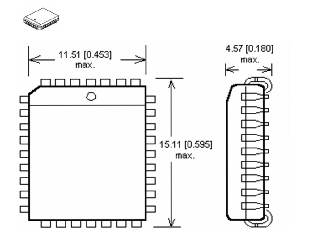 532P4 PLCC32 adapter/adaptor IC ZIF socket for 2000/5000 programmer