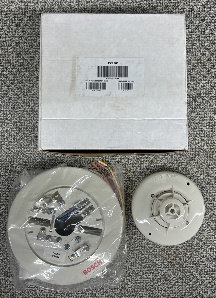 Bosch D290 Four-Wire Detector Base, 24VDC