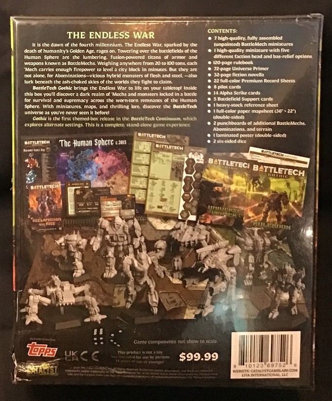 Battletech ~ Gothic ~ New ~ OEJ