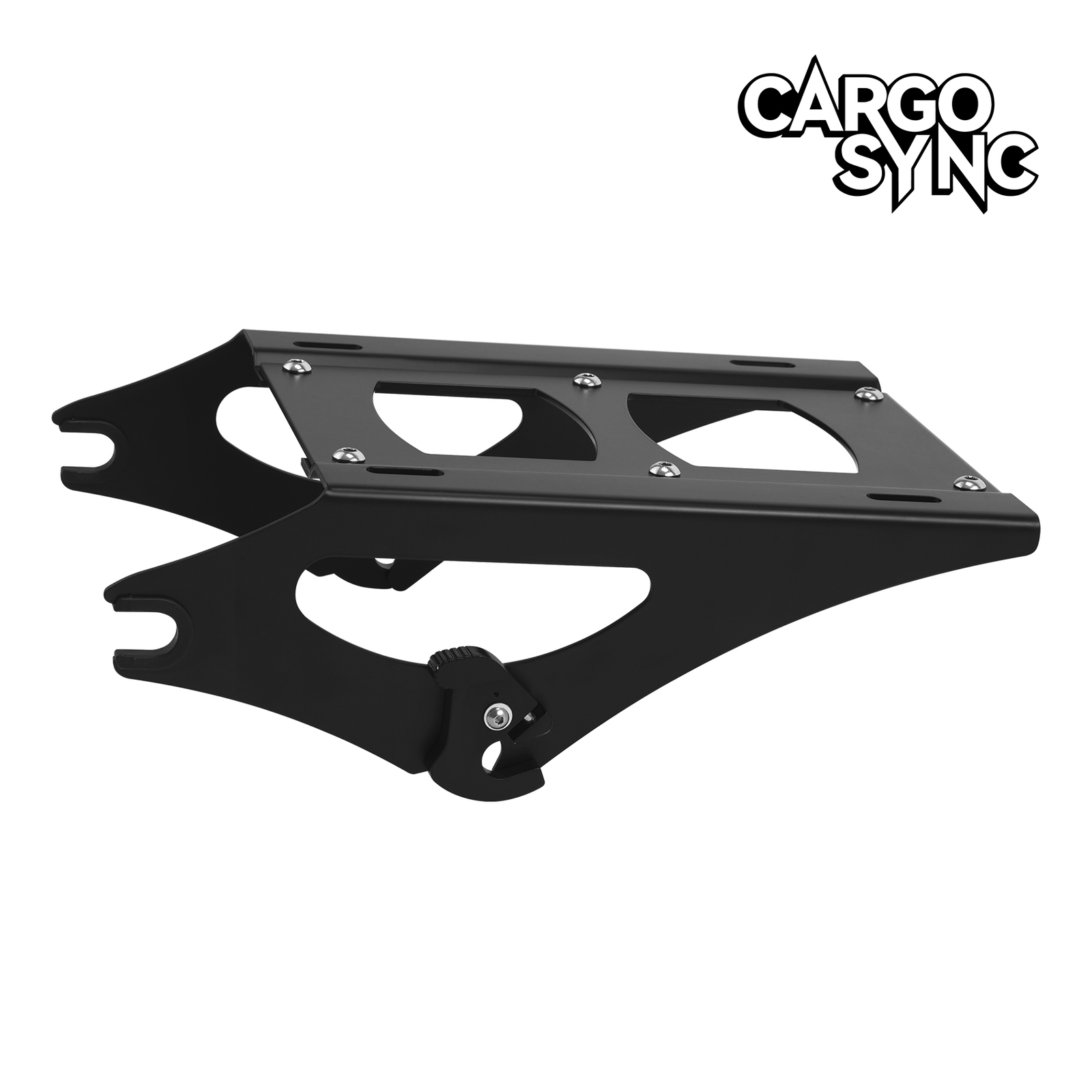 Razor Trunk with Slim Backrest Mount Rack Fit For Harley Touring Glide 14-25