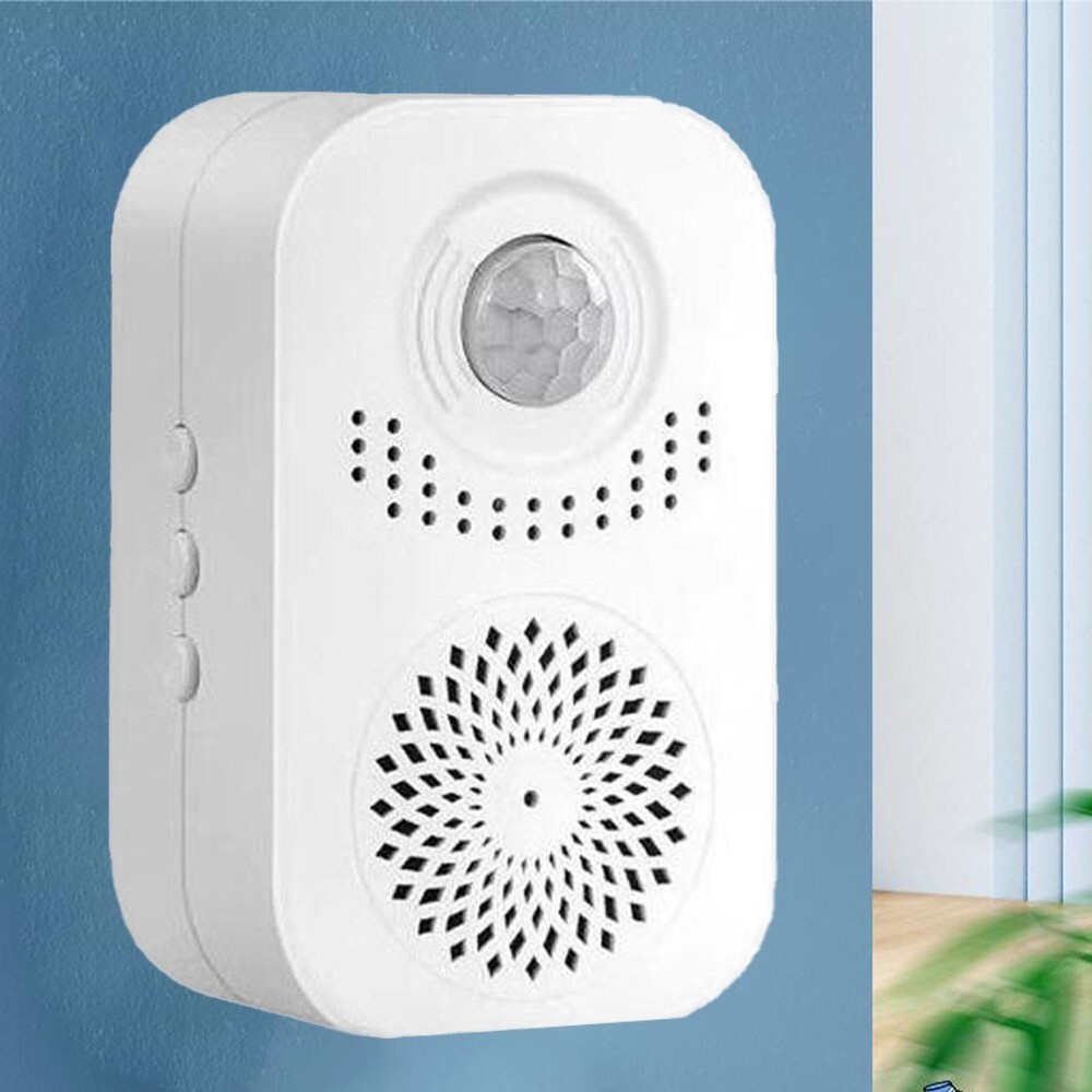 Motion Sensor Welcome Doorbell Motion Sensor Recordable Voice Function