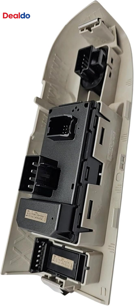 Window Switch Master Switch, Gray Bezel, Lock, & Mirror for 2010-2013 Chevrolet