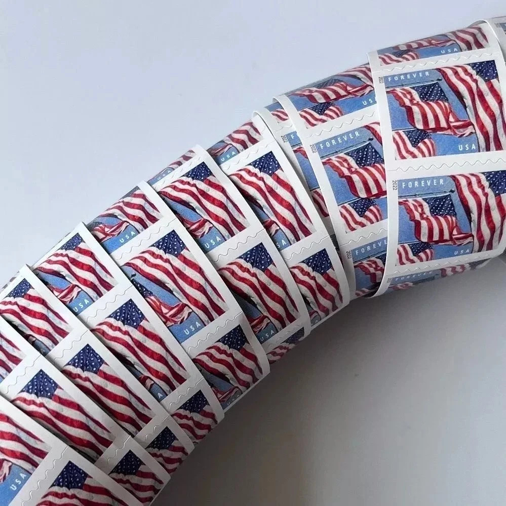New Collection 1 ROLLS Of 100 USPS Postage-100 PCS-Special Sale (2022)