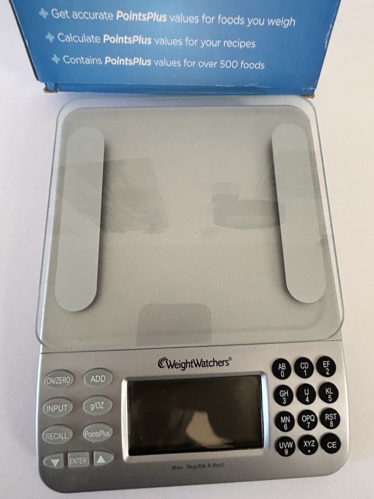 Weight Watchers Electronic Food Scale w Points Plus Values Database
