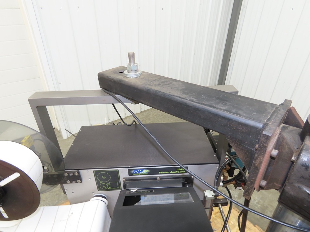 CTM 3600A-S84-EX High Speed Label Applicator SATO Thermal Printer 5" Width