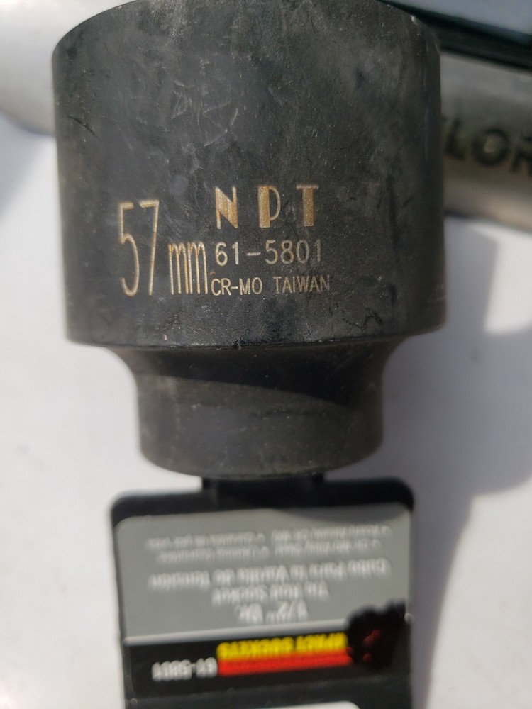 NPT 1/2" Dr. Tie Rod Socket 2801