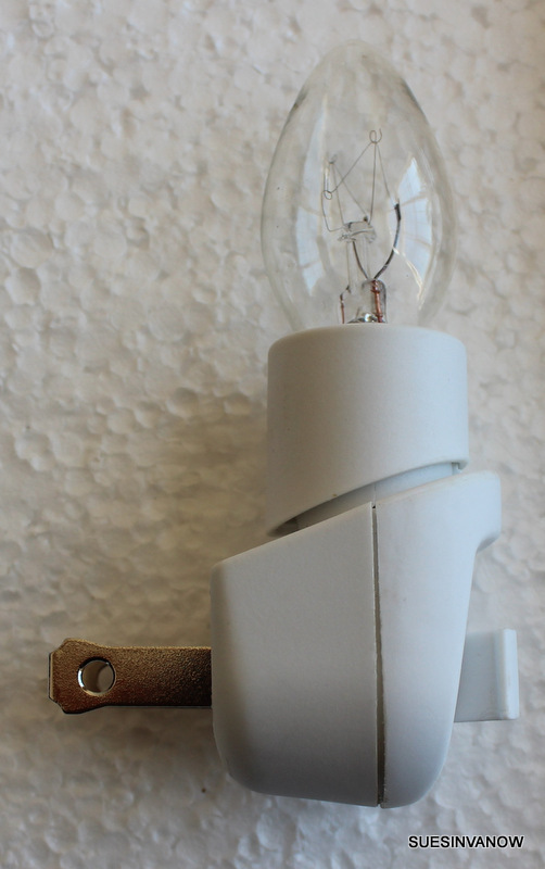 New Night light Replacement part Bulb switch White Safe Sturdy