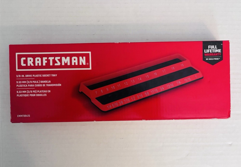 CRAFTSMANPlastic Socket storage3/8-in Drive PlasticSocket Holder