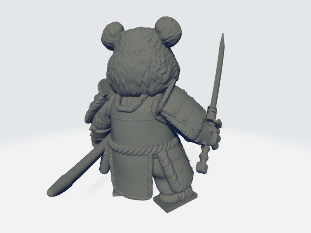 Seahorse 3D - Panda Samurai