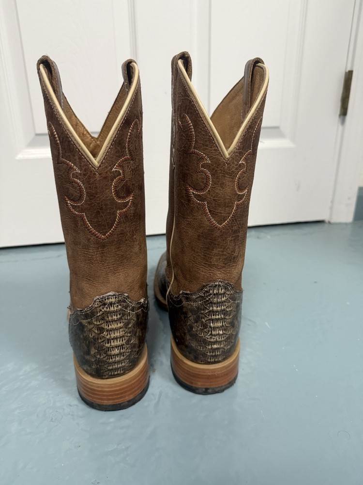 Cody James Exotic Python Western Boots Men's Size US 10 D