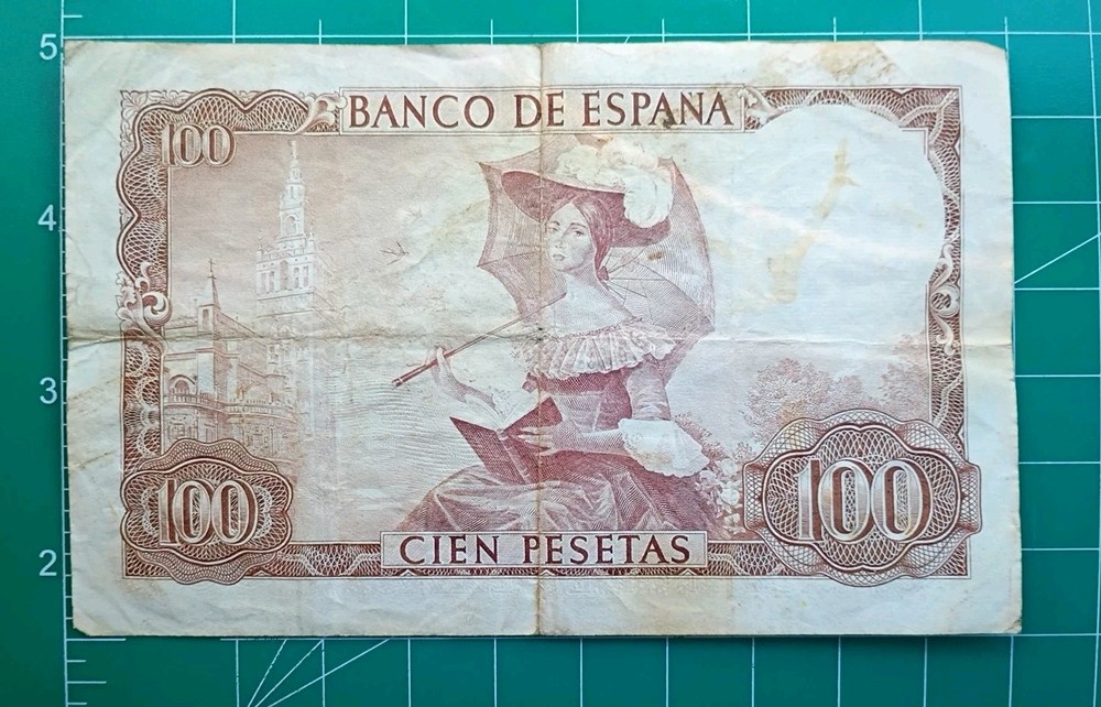 Spain 100 Pesetas 1965