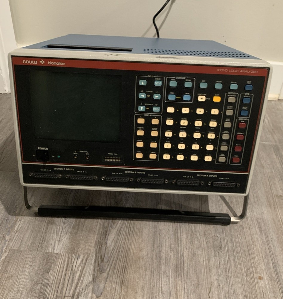 Gould Biomation K101-D Logic Analyzer, Powers On, As Is