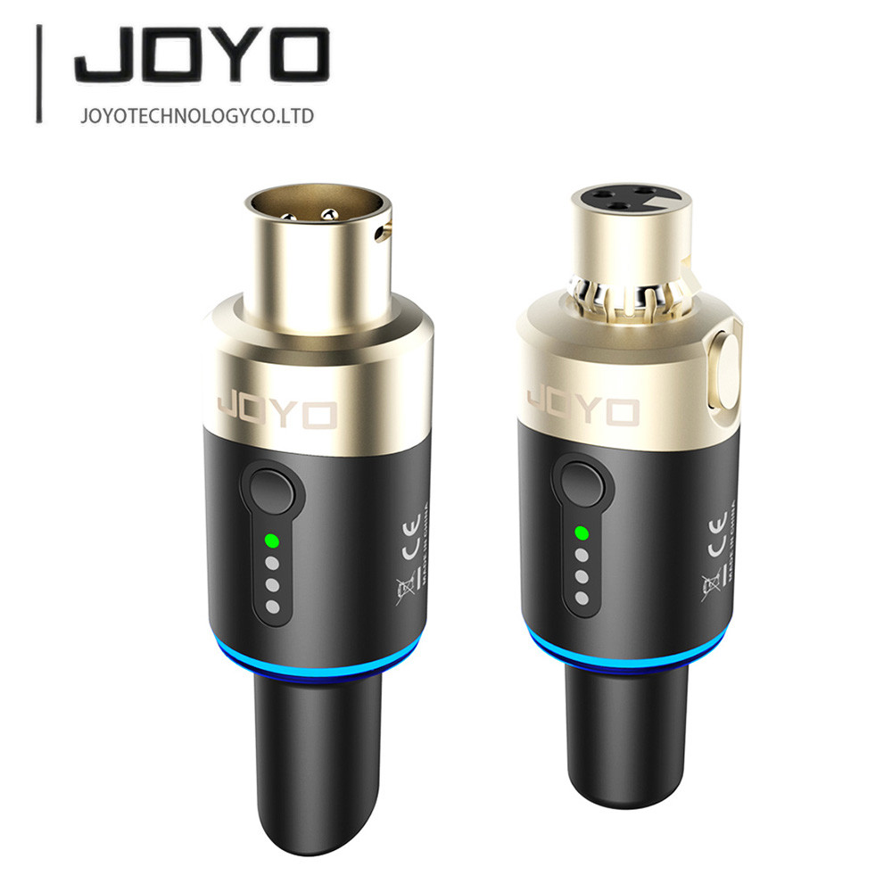 JOYO 5.8GHz Microphone Wireless System Transmitter & Receiver 4 Channels Dynamic