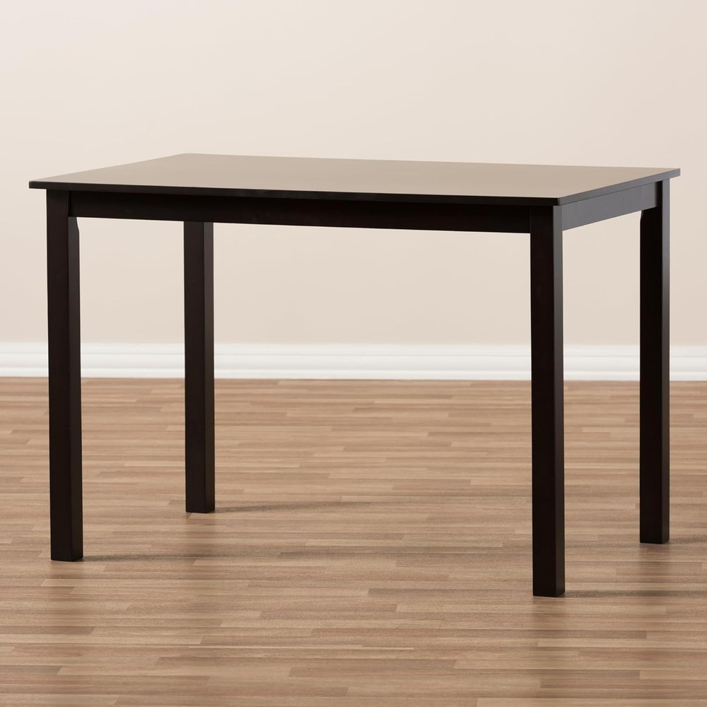 Eveline Dining Table One Size Espresso Brown