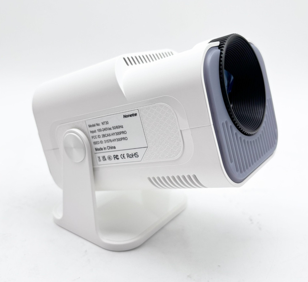 Nonete Ultra High Definition High Dynamic Range Projector Model NT30 - White