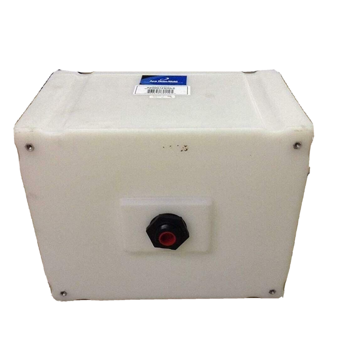SP0012-RT Ace Roto-Mold 12 Gallon Rectangle Applicator Tank - Sumped 14 x18x12