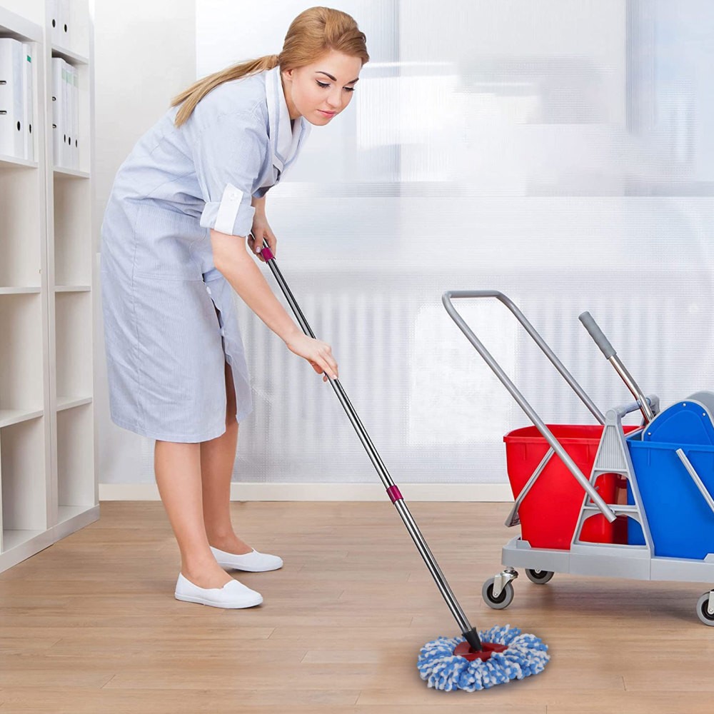 For O-Cedar EasyWring Spin-Mop Telescopic-Handle Replacement-Rotary Mop-Handle