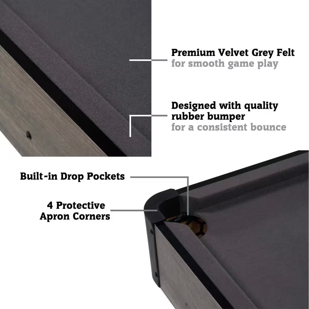 Charleston 48 In. Billiard Table