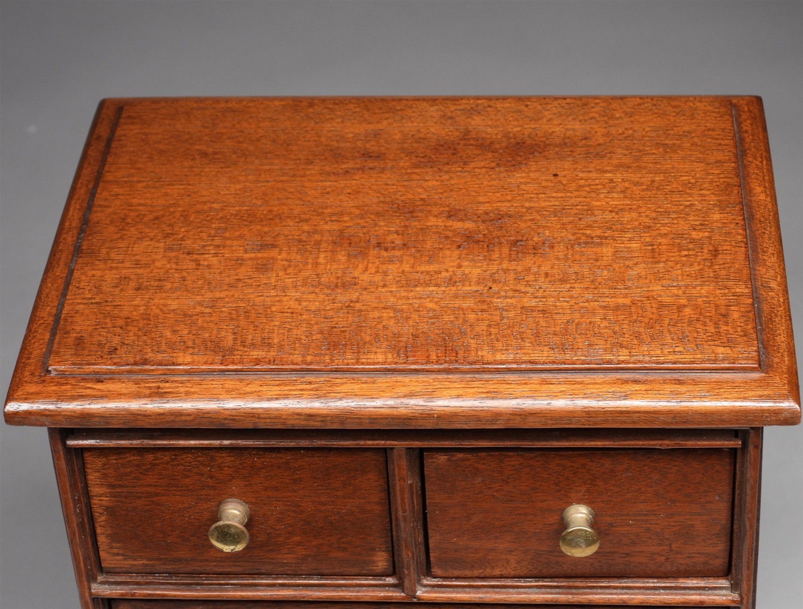 Custom! Bench Made Miniature Mahogany Five Drawer Dresser Jewelry Chest